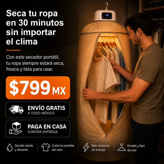 Nunca vuelvas a cancelar un plan porque tu ropa sigue mojada.